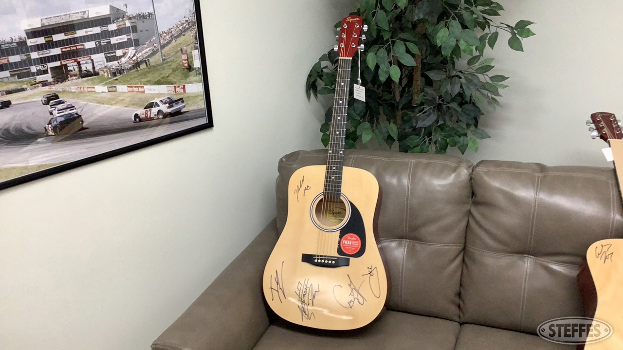 2022 Country Stampede Autographed Squier Guitar